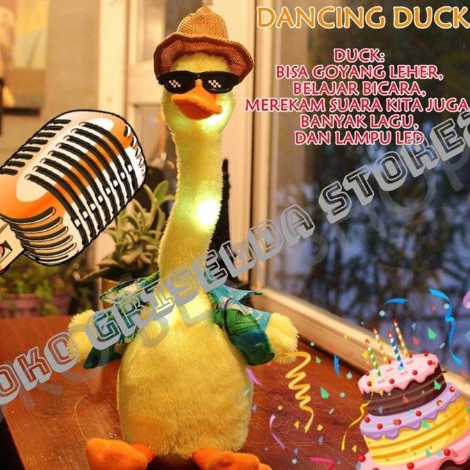 Promo Bebek Tiru Suara Dancing Kaktus Tiktok Viral Bebek Goyang Duck Rekam