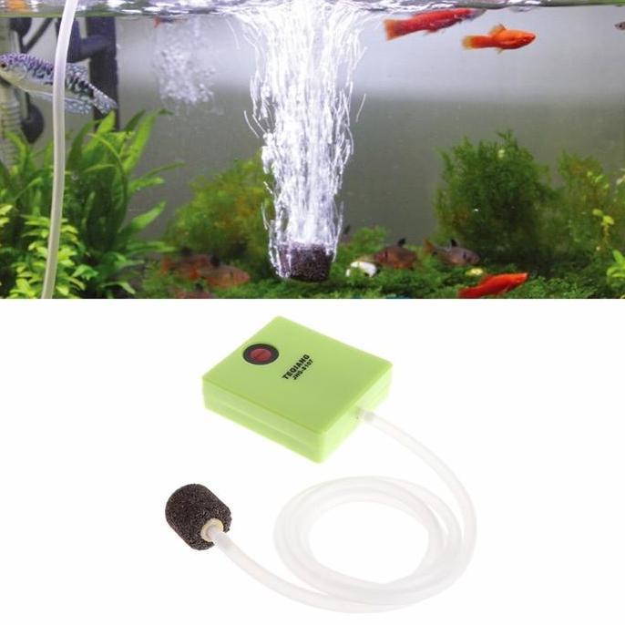 3sahajagroup   - pompa aerator oksigen dengan baterai untuk akuarium ikan