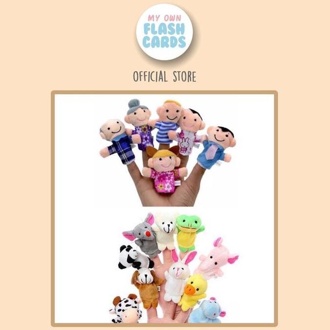 Bon- Boneka Jari - Finger Family Doll - Animals Hen Binatang Keluarga
