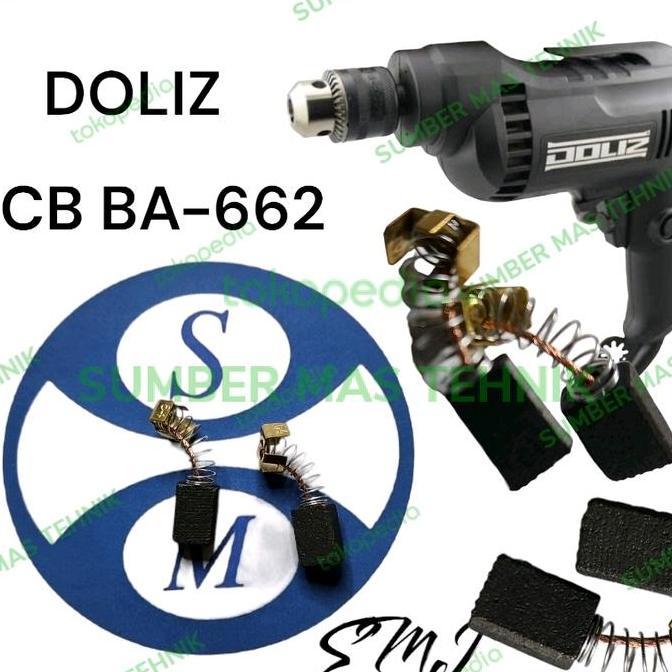 Terbaru CARBON BRUSH DOLIZ BA662 KARBON BRUSH DOLIZ BA 662 BOR TANGAN 10MM CB sumberm45 Ayo Beli