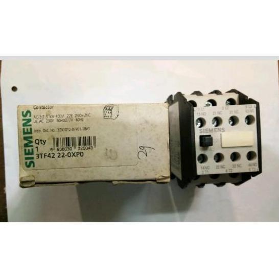 pt.sutijaya / Contactor / Kontaktor Tipe 3TF42-22 220V Merk Siemens Diskon