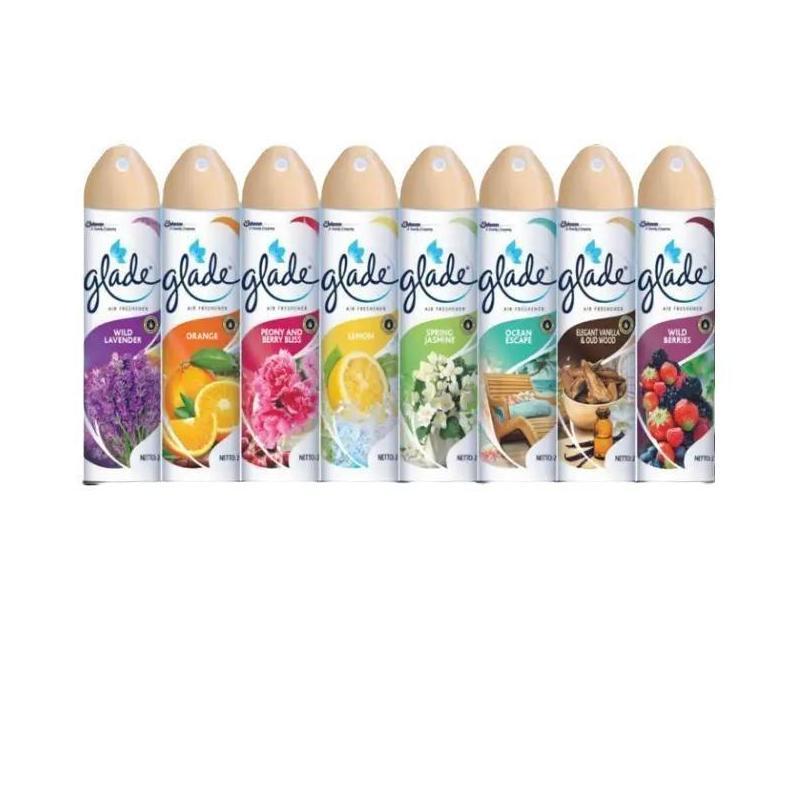 [ 4 pcs ] Glade Aerosol isi 200ml pengharum semprot aerosol pengharum ruangan glade pewangi pengharu