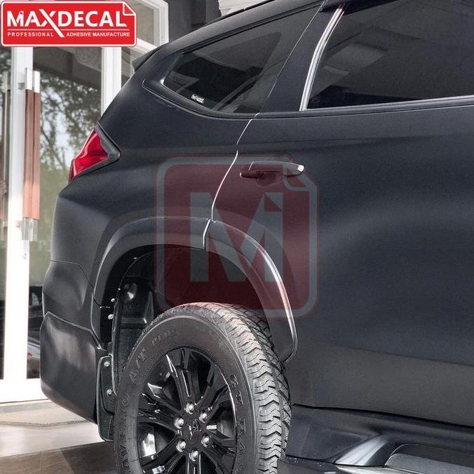 prasongko.jd- MAXDECAL 9600 SMT15 Satin Matt Black Semi Doff Evolution Wrap Film Sticker Vinyl Premi