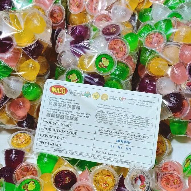 Ap.carihouse - JELLY INACO 1kg Exp 2027 Terlaris Jelly inaco Jeli Food Puding