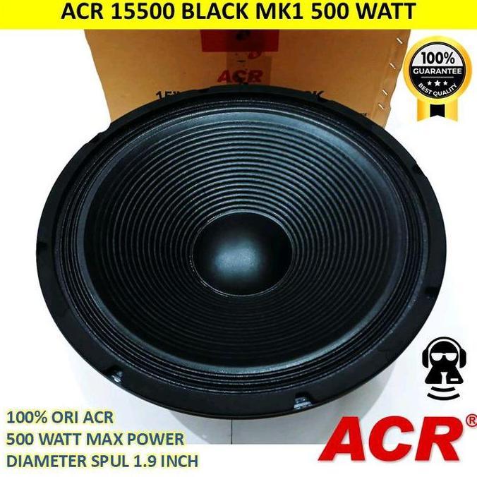 gacorrriki / Speaker ACR 15 inch 15500 Black MK1 Series /Speaker ACR 15" 15500 MK1 Black Diskon