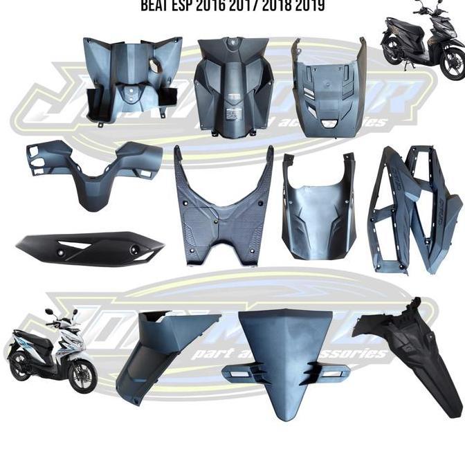 Promo Dek Pijakan Kaki Honda Beat New Beat Esp 2017 2018 2019 / Bordes Pijakan Kaki Beat / Body Kasa