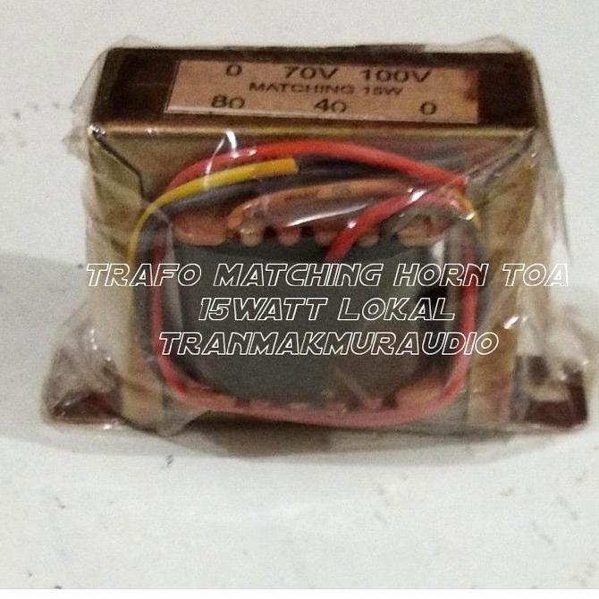 PENCOCOKAN TRAFO OT MATCHING SPEAKER CORONG TOA 15W 1K OHM 15 WATT TRAN27