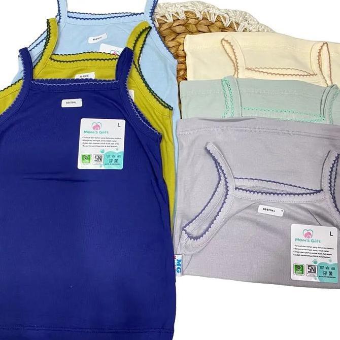 3pcs singlet Moms gift anak perempuan / singlet tali kecil / tanktop moms gift anak