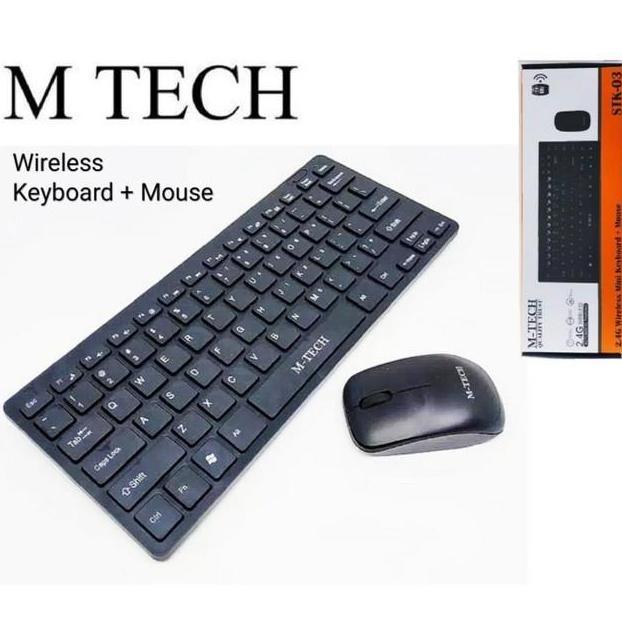 Keyboard Wireless Mouse Wireless Mini M-Tech STK-03 M-Tech STK03