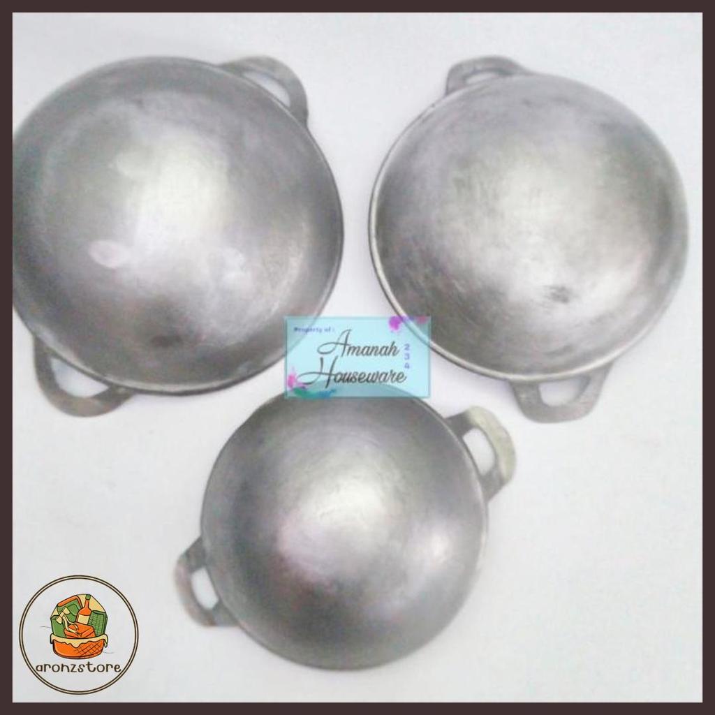 Sale Wajan Kecil / Wajan Camping / Wajan Cetakan Kue Serabi / Wajan Batik | Wajan Kecil Aneka Ukuran