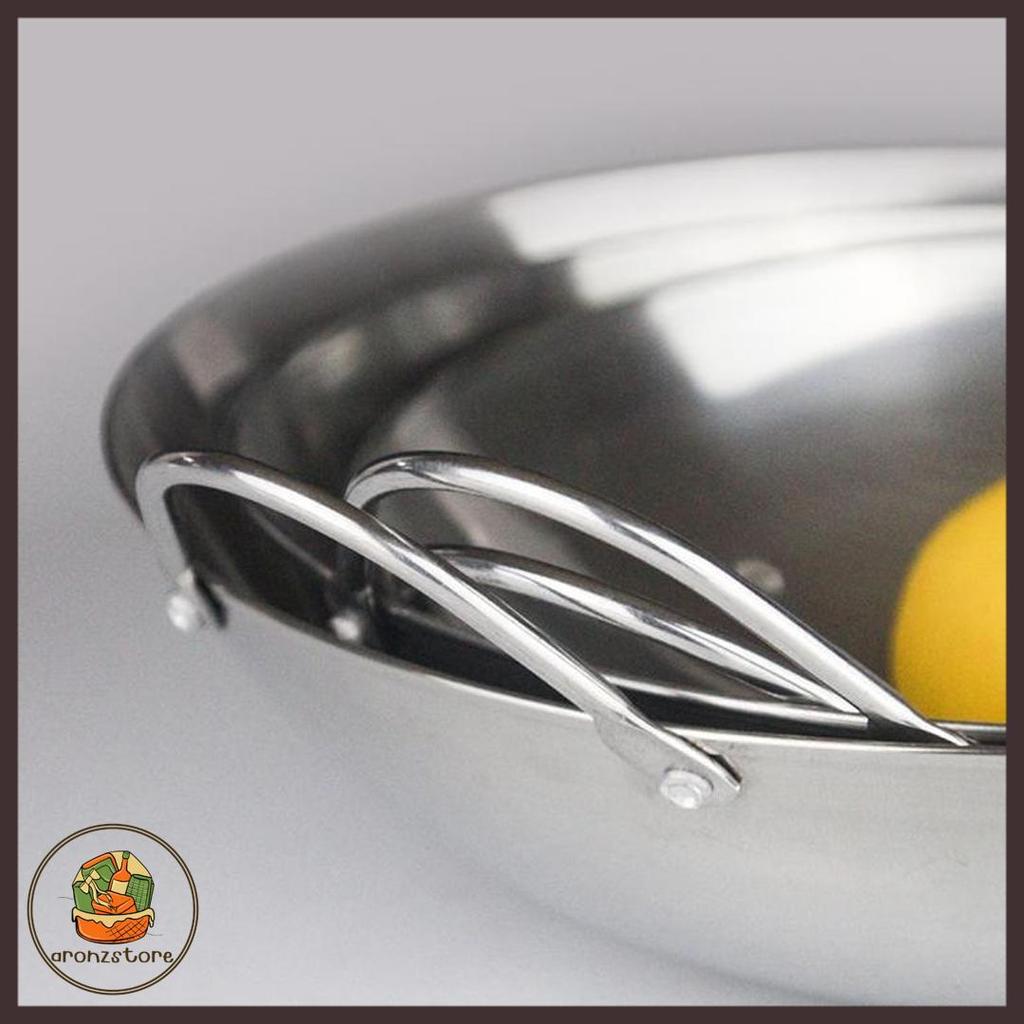 Special Price Wajan Mini Stainless Steel / Kuali Mini Katel Bar Penggorengan Kecil / Kuali Serabi / 