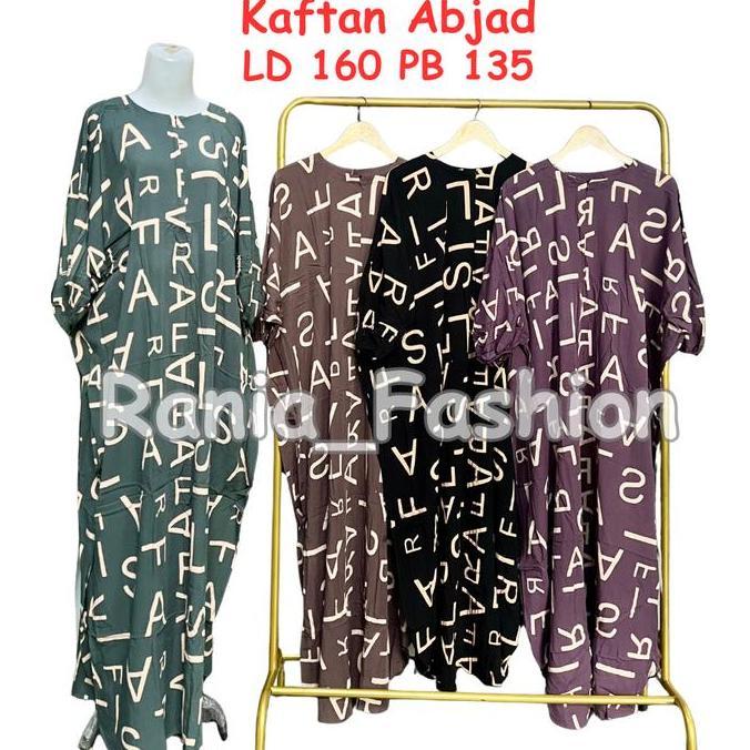 Khza- Daster Rania Fashion  Motif Kaftan Terbaru