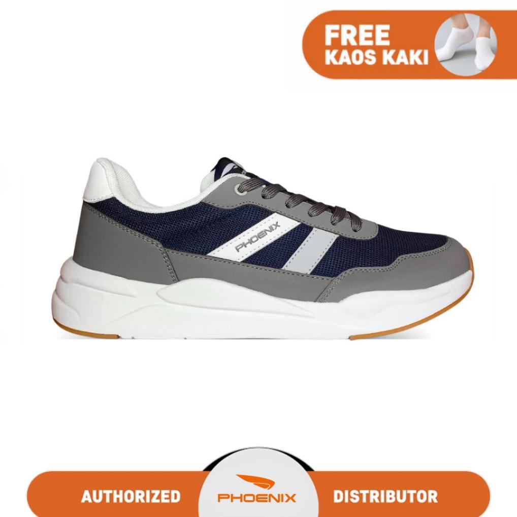 Phoenix Hikaru Sepatu Training Pria - D.Grey
