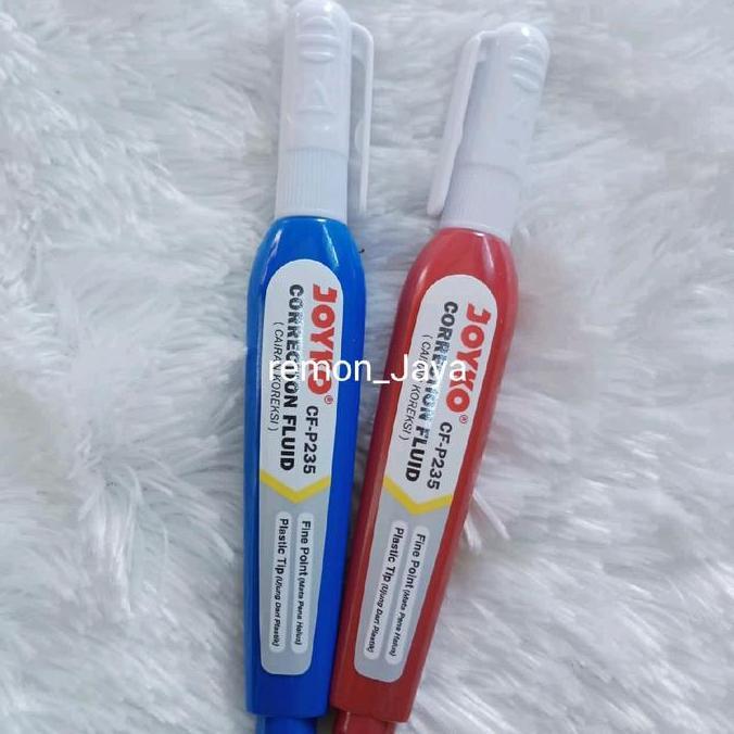 PROMO / 12 Pcs/ 1 Pak Tip ex Cair Joyko CF-P235 [12 Pcs] / Cairan Koreksi Pulpen / Penghapus Cair Jo