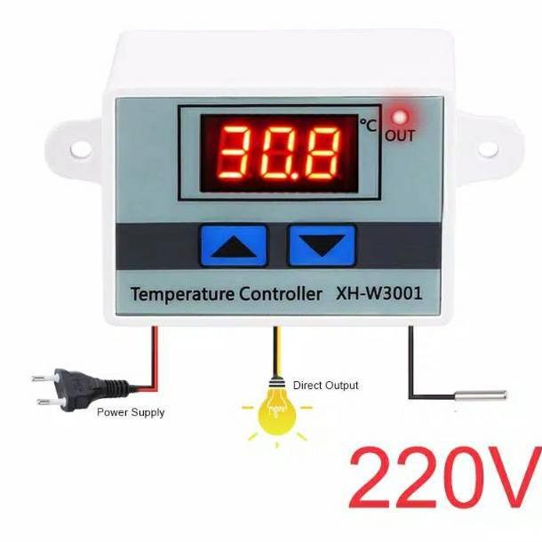 HOT DEALS TERMOSTAT DIGITAL AC 220V / TERMOSTAT TEMPERATURE SUHU / TERMOSTAT ALAT MESIN TETES TELUR