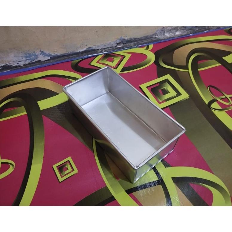 Diskon Loyang Brownies Persegi Panjang / Loyang Roti Sobek / Loyang Roti Tawar Uk 20X10X7 | 22X10X7 