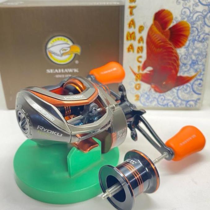 Alat Pancing Reel BC SEAHAWK RYOKU ( Free Spool )