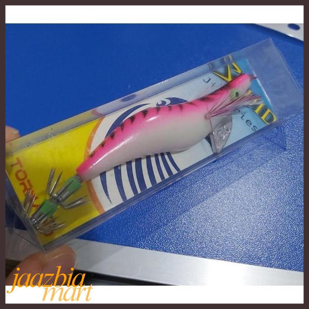 Special Price Umpan Cumi Tornado Predator Fiber Loreng Hs-1001-1M / Umpan Cumi Terbaik
