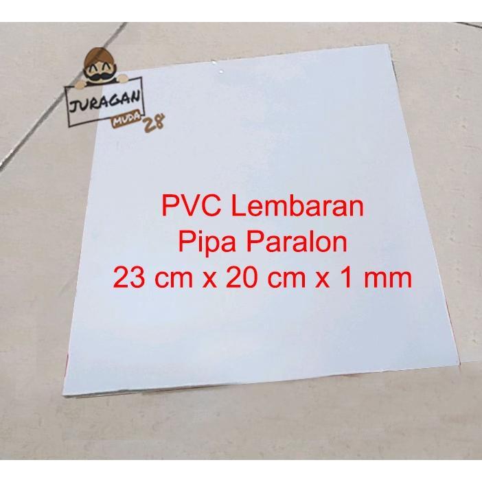 PVC Lembaran Pipa Paralon Bukan PVC Foam board Bahan Miniatur 23x20