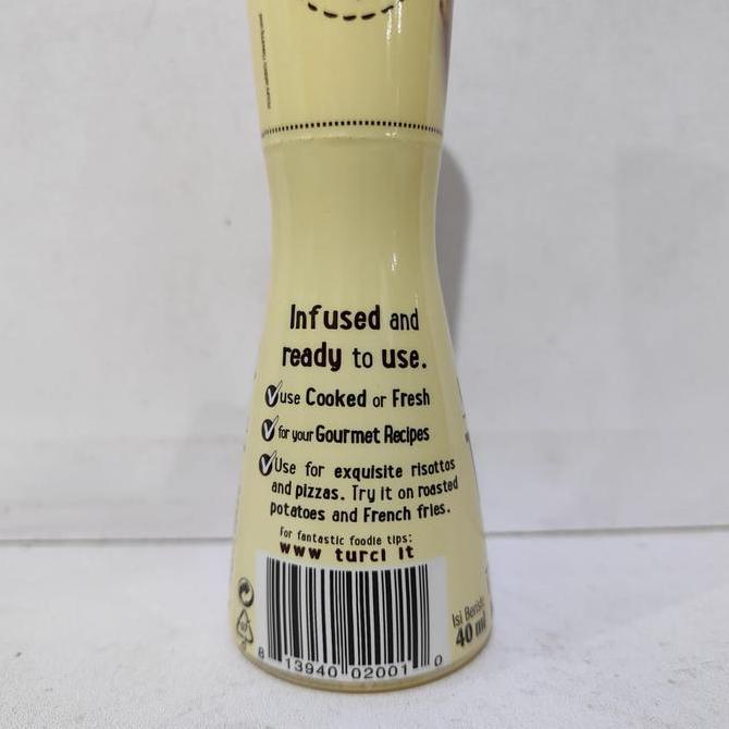 Ready Turci Truffle Spray Infused 40ml - Italian Minyak White Trufle Oil Semprot Pizza Pasta