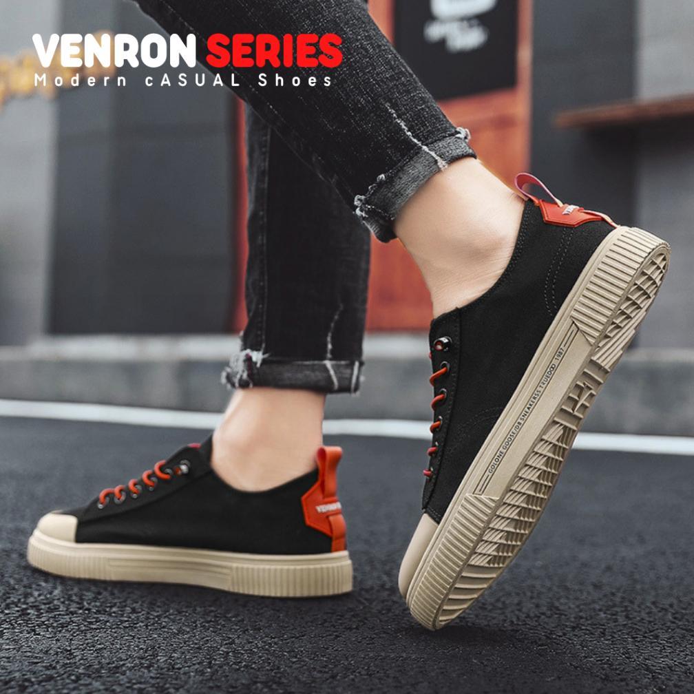 Diskon Sepatu Casual Pria Ringan Sepatu Venron Model Keren Kekinian