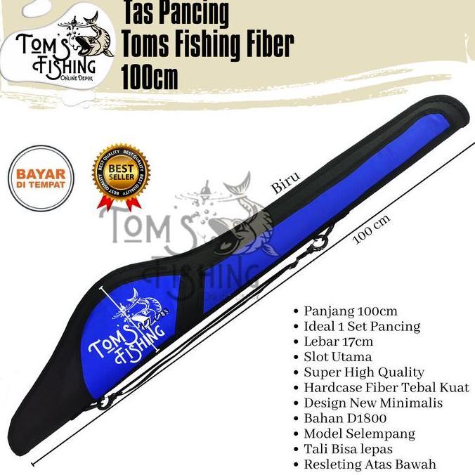 Mano- Tas Pancing Shimano Fiber 100Cm New Desn Minimalis ( 1 Set Pancing) Kaku - Toms Fishing