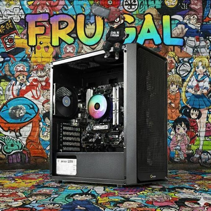 mka_jayadira - frugal pc rakitan ryzen 5 3400g 16gb 256gb rakitan pc office admin gaming