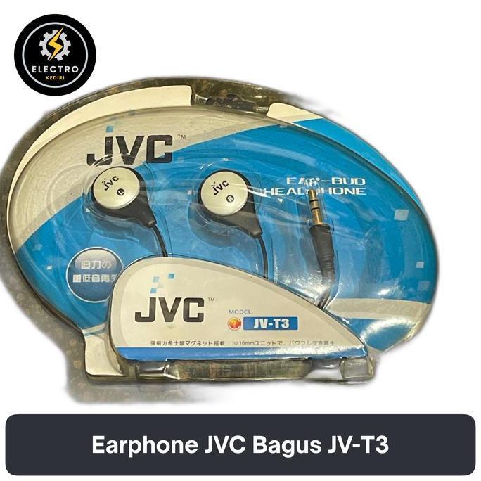 ```````] Headphone jvc jv t3 headset earphone stereo JVC boost bass ear phone | JV-T3