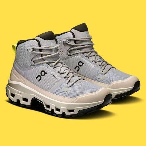 PROMO / Sepatu Hiking Shoes On Cloud Rock Mid High Waterproof Alloy Ice Shoes pendaki aerostreet