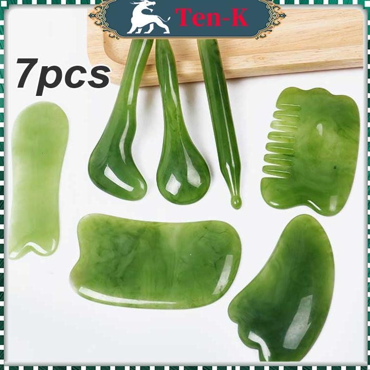 Gua Sha Board/Gua Sha Jade/Gua Sha Jade Roller/Alat Pijat Wajah Termurah