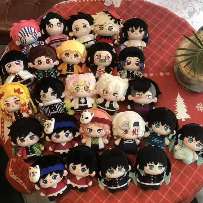 pasweger_ - boneka gantung kunci boneka deluxe mewah demon slayer tanjiro nezuko zenitsu giyuu muich
