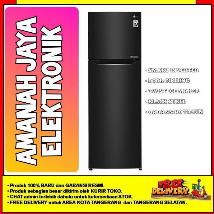 GN-G272SXCB | LG Kulkas 2 Pintu 272 L | GNG272SXCB | INVERTER | GNG272