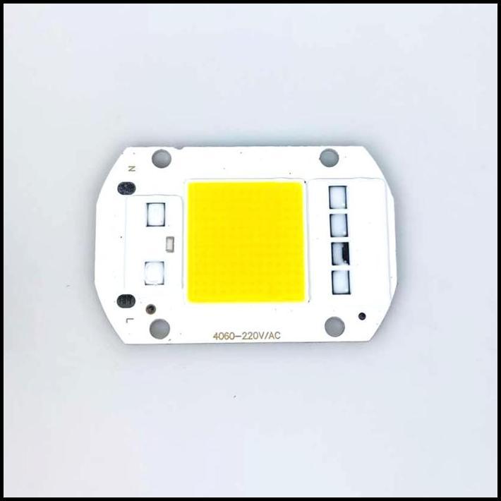 Modul LED HPL AC 220V 7W 20W 30W 50W Mata Chip COB Refill Lampu Sorot Cold Warm White Putih Kuning