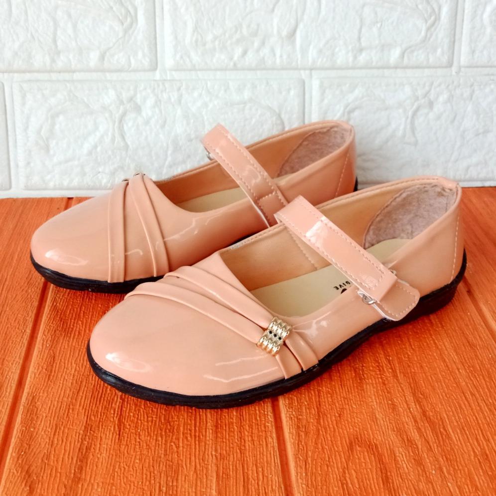 Free Ongkir Sport Bl.02 Sepatu Pantofel Anak Kilap Size 26-35 Salem Muda