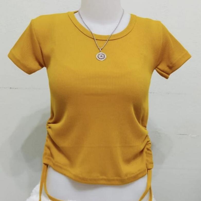 PROMO ZULFIKAR FASHION MUSLIM KIMBERLY KAOS RAJUT SERUT WANITA ( REAL PICT)