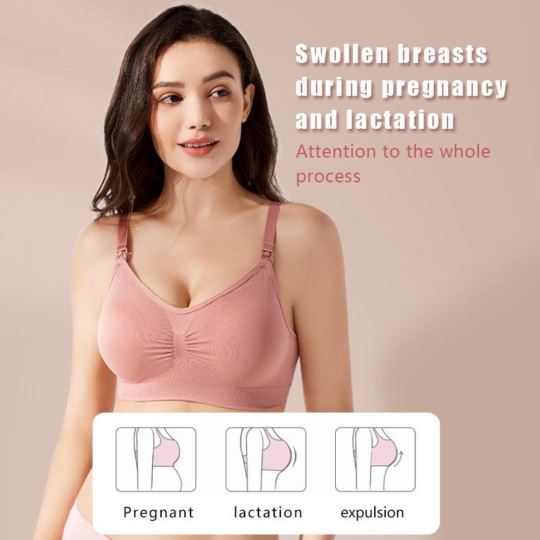 Recommended Jumbo Bra Menyusui Wanita Tanpa Kawat Nursing Bra Busa Tebal Pakaian Dalam Hamil 937