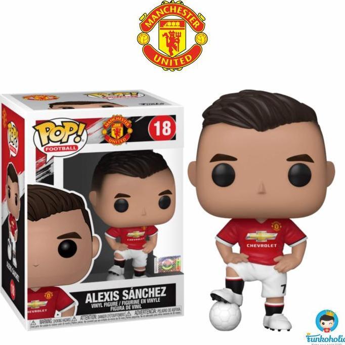 HOT SALE FUNKO POP FOOTBALL (SOCCER) EPL MANCHESTER UNITED - ALEXIS SANCHEZ 18 TERMURAH
