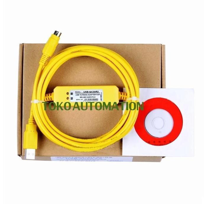 PLC MELSEC Q SERIES USB PROGRAMMING CABLE USB-QC30R2 QC30R2 TKPU27