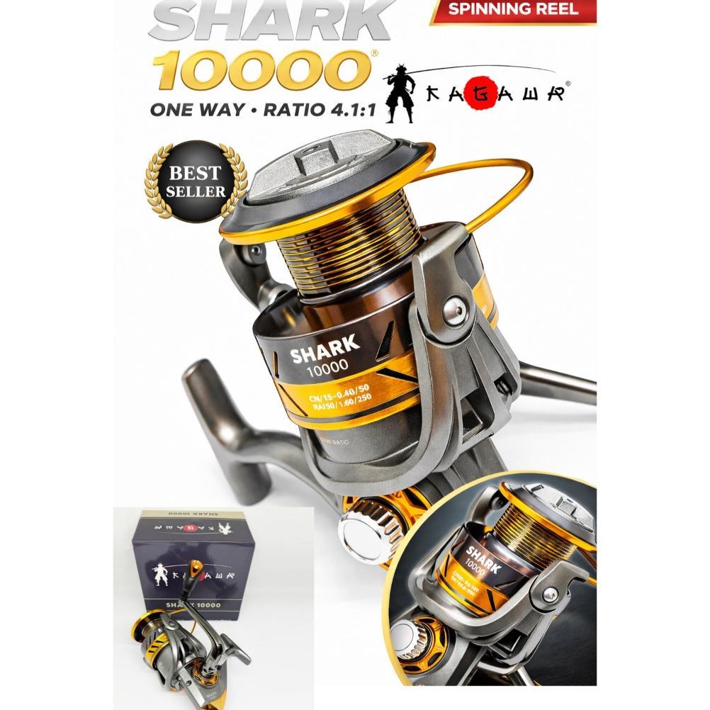 Kagawa Shark 10000 Reel Jumbo One Way Spool Metal Anti Reverse 20Kg