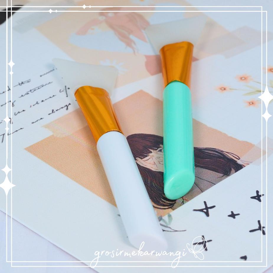 Kuas Masker Silikon / Kuas Masker Silicone / Kuas Karet Warna / Facial Skincare Blender Murah Grosir