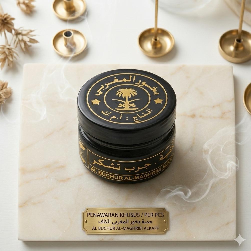 BUKHUR ALMAGHRIBI BUHUR BAKHOOR DUPA GAHARU AL MAGRIBI ORIGINAL ASLI