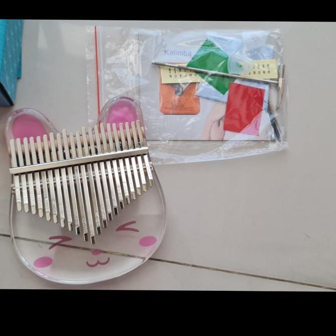 Kaikki Kalimba 21 keys Acrylic Thumb Piano Kecapi jari Kalimba instrum GM