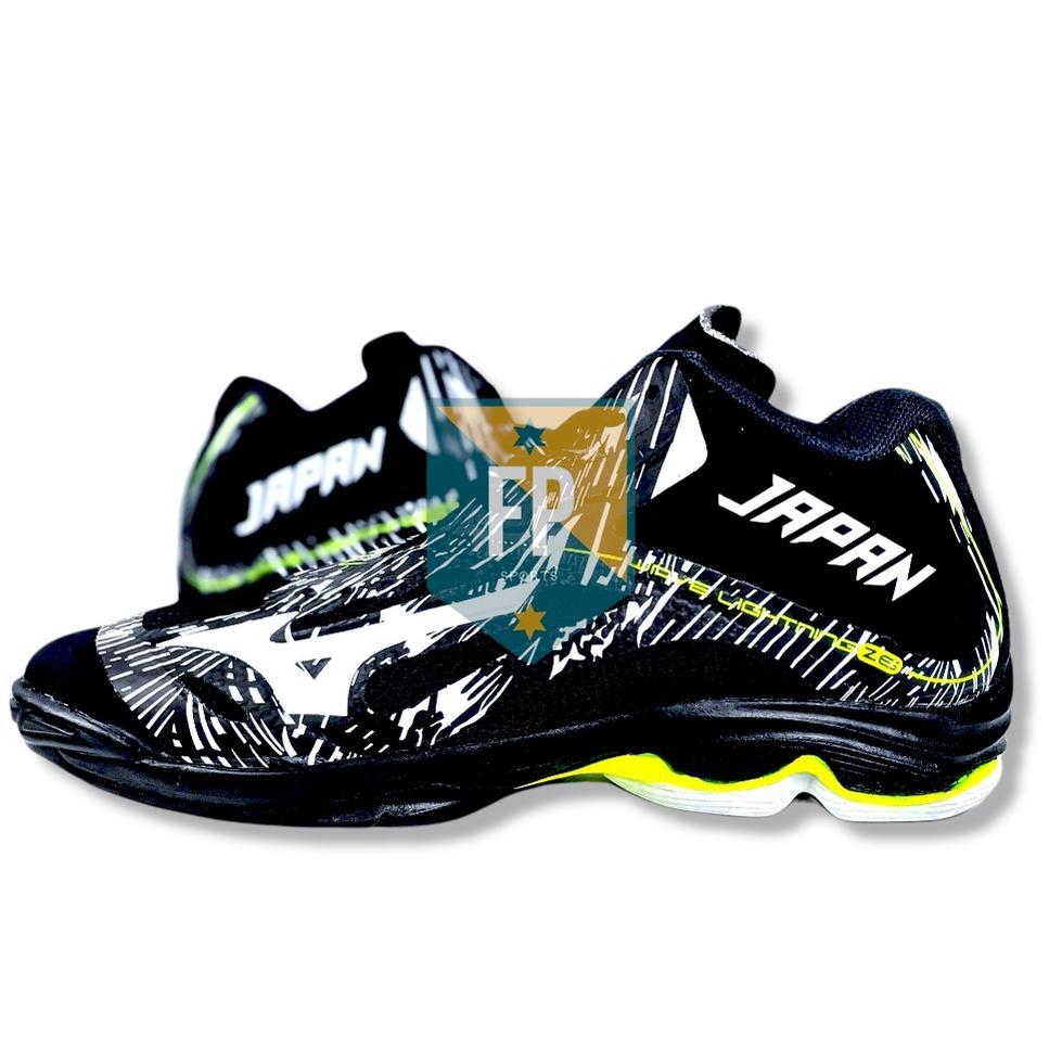 Free Ongkir Sepatu Voli Pria Voli Mizuno Wlz 6 Japan Sepatu Voly Mizuno Sepatu Volly Wanita Sepatu V