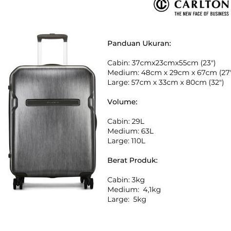 * CARLTON INSIGNIA NXT KOPER HARDCASE //