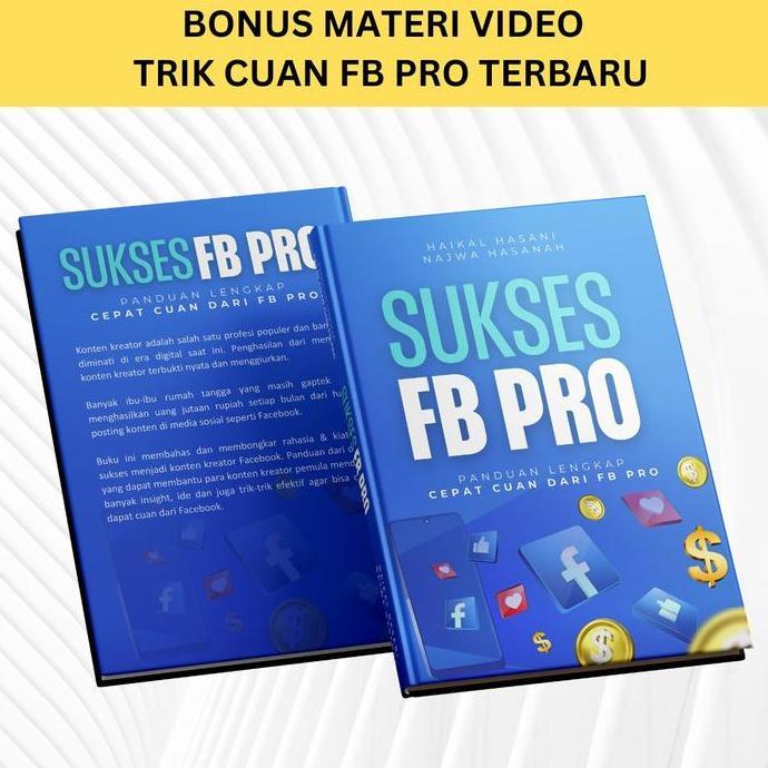 BUKU FB PRO PANDUAN SUKSES FB PRO KONTEN KREATOR Ready