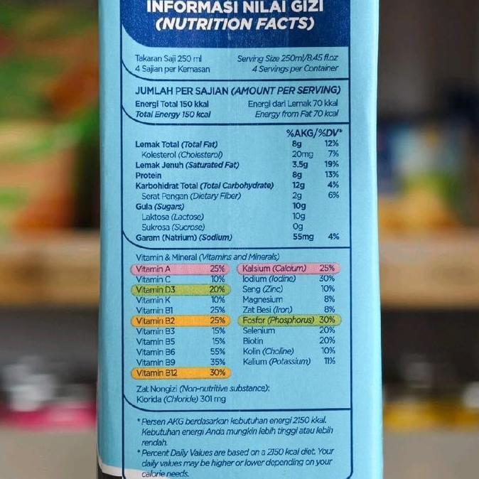 Milk- Susu Uht Ultra Milk 1Liter / Susu Fullcream Ultra 1Liter / Susu Coklat Ultra 1 Liter