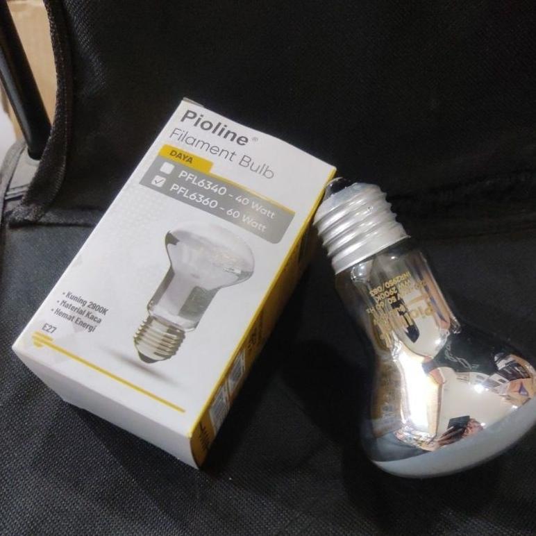 PROMO PIOLINE Lampu Chicken / Lampu Filament 60 Watt & 40 Watt PIOLINE Cahaya Kuning Hangat