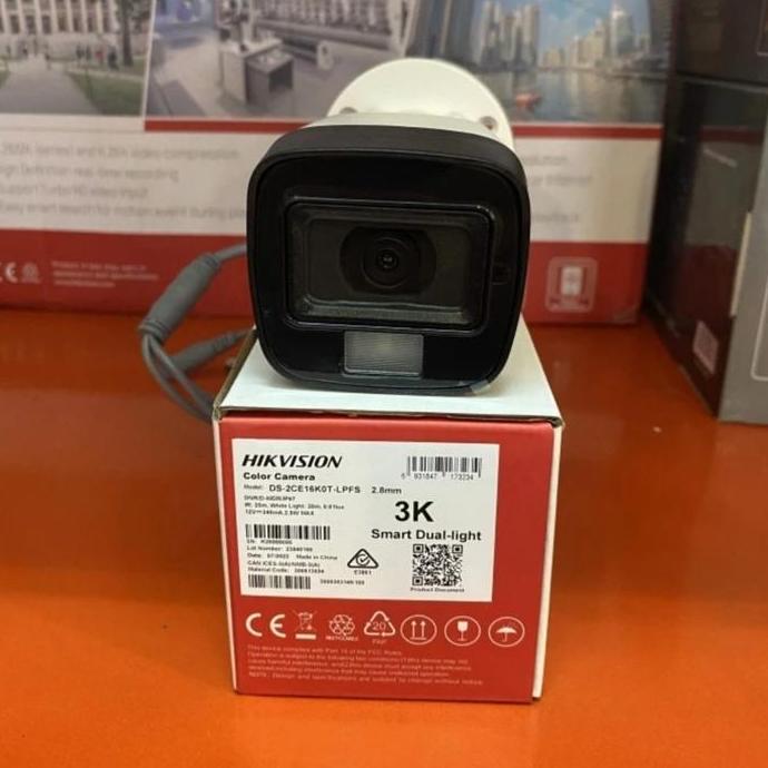 NEW Kamera CCTV ColorVu Dual Light Audio 3K 5Mp Hik