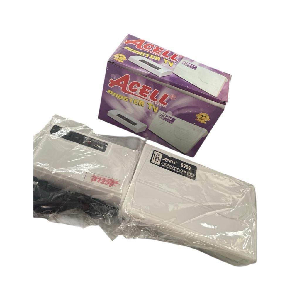 PROMO Boster Antena Tv Acell / Booster Antena Anten Tv Analog Digital UHF VHF Acell Booster Atas Bos