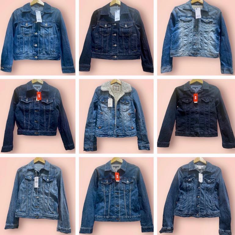 MURAH JAKET JEANS CROP DENIM UNIQLO